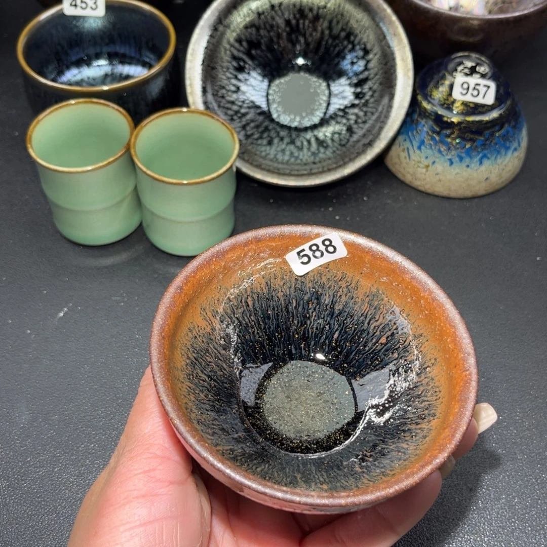 茶盏588 建盏单盏放大漏…………