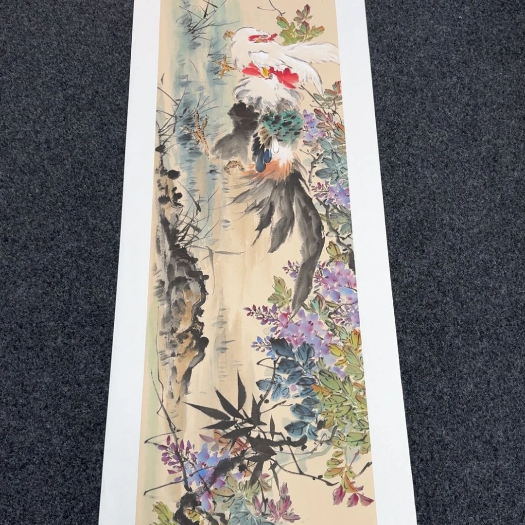 国画国画作品山水花鸟纯手绘