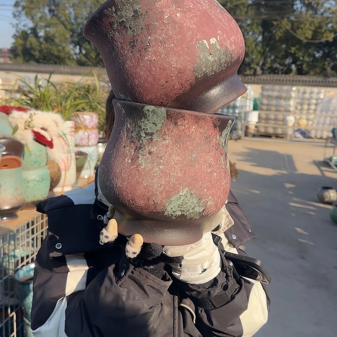 王嫂花盆1228-402高21口20