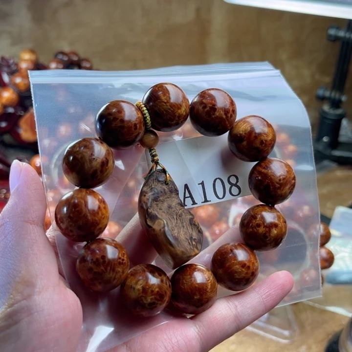 柏木（崖柏）手串/手链20金刚骨料