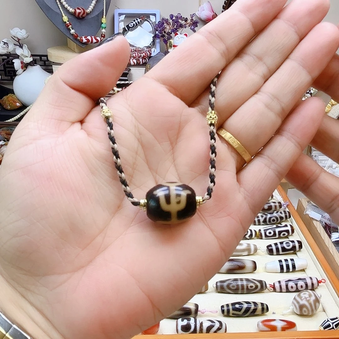 玛瑙/玉髓合金颈饰