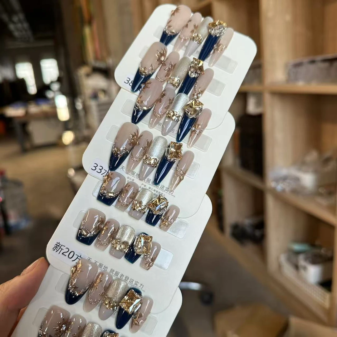 Q389【去西藏】固态胶可/纯手工/穿戴甲