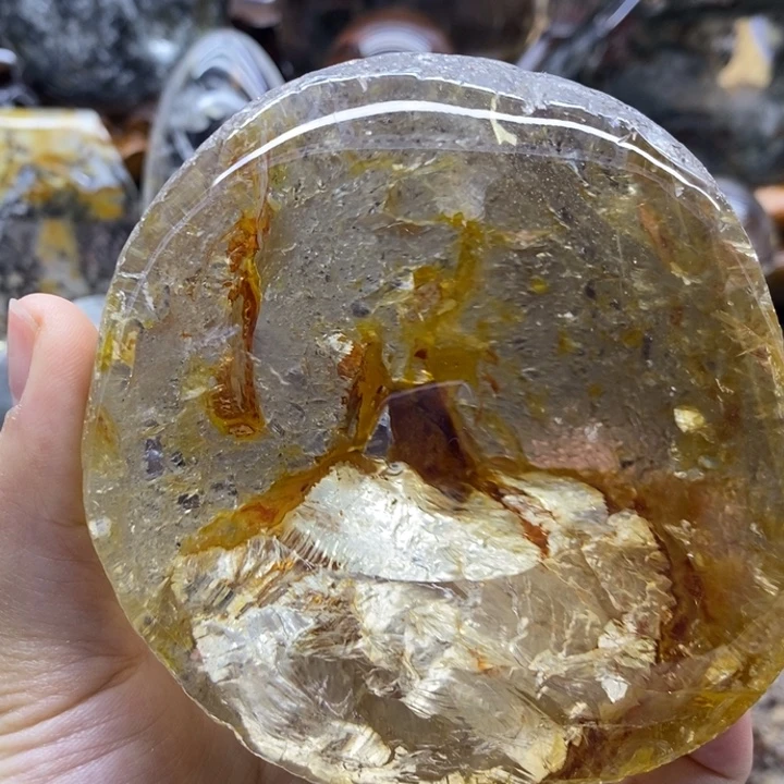 珠宝半成品水晶未镶嵌