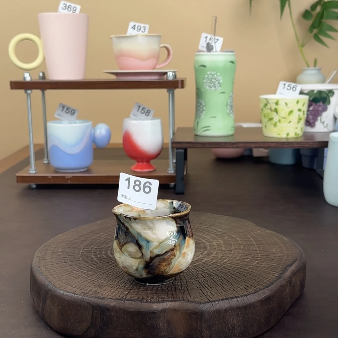 景德镇高温烧烤陶瓷茶杯