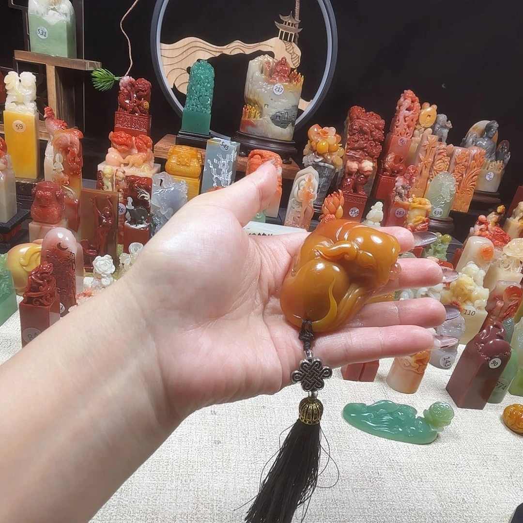 寿山石印石寿山石雕刻