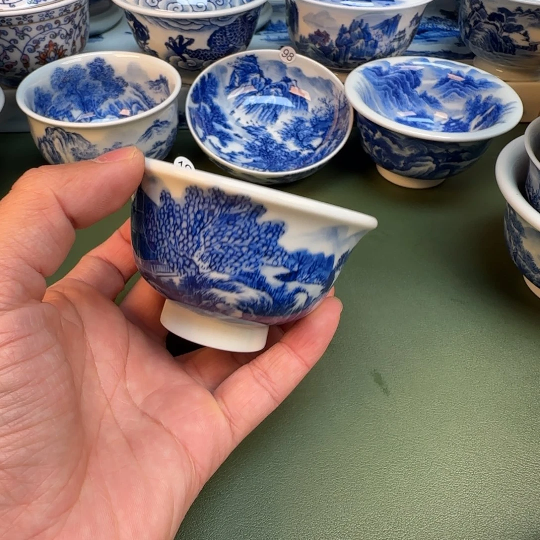 纯手工纯手绘茶具石头19