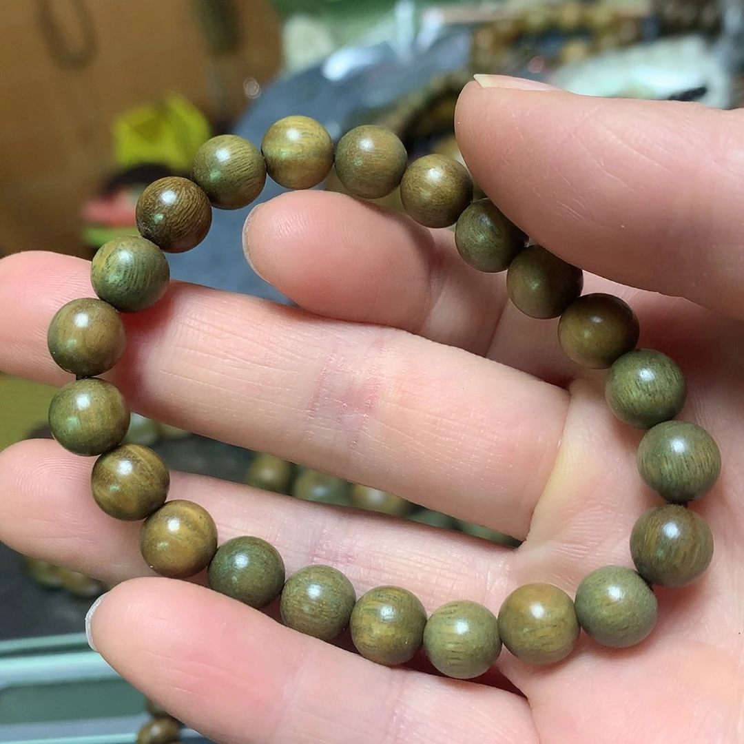 维腊木（绿檀）手串/手链爆***英