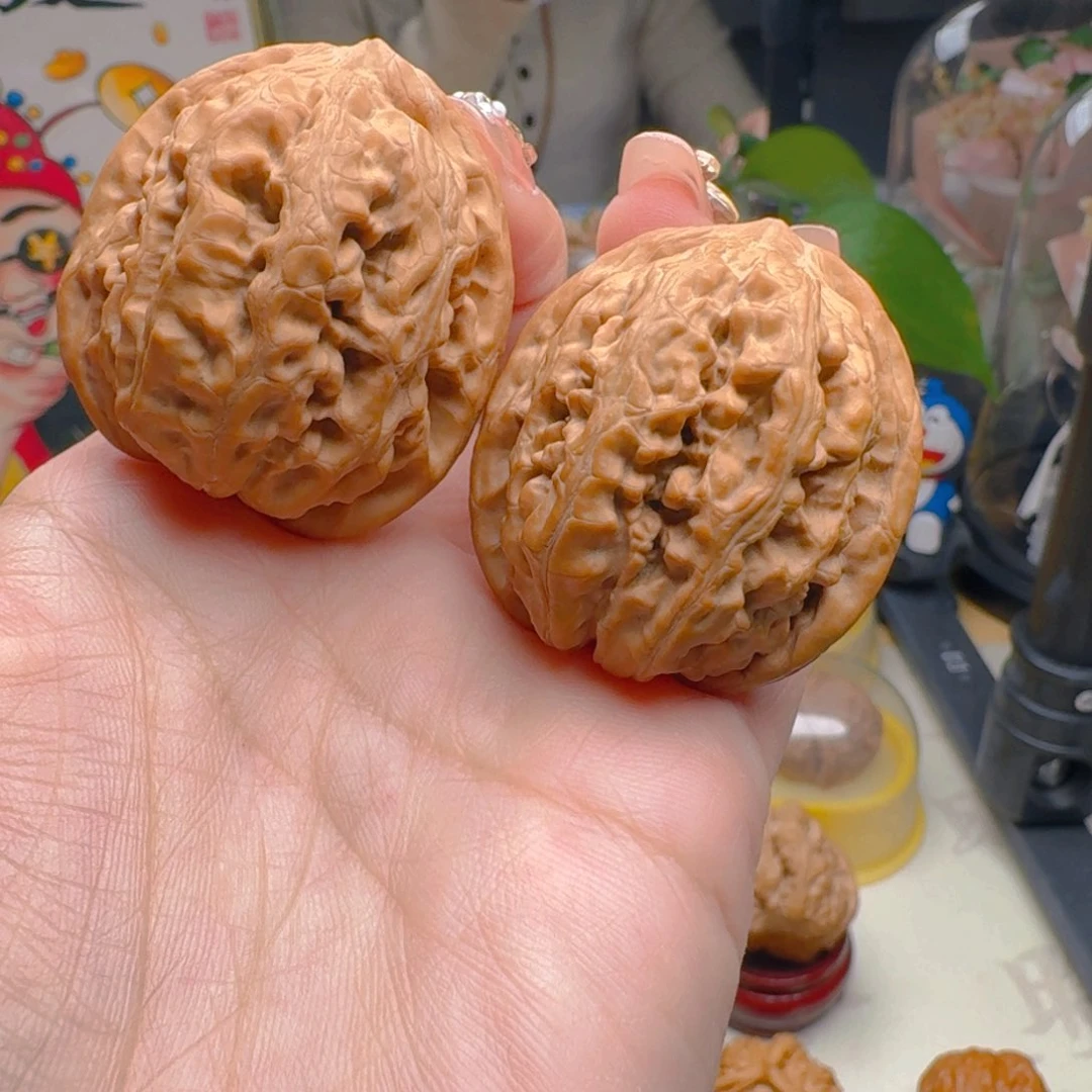 核桃把件38尺寸凤凰台