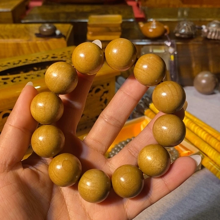 金丝楠金丝楠木小叶2.0手串