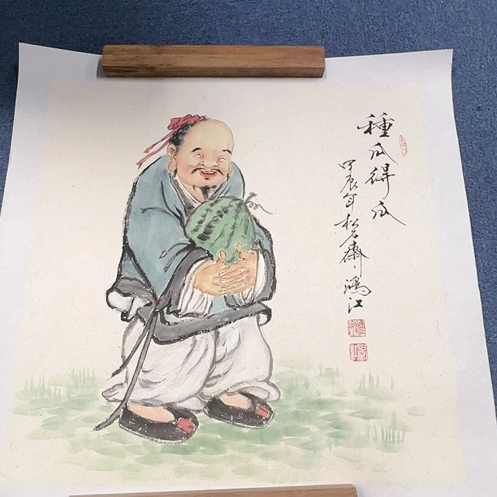 国画书画作品多次