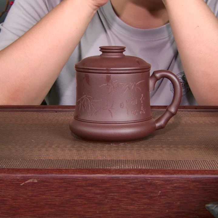 茶杯紫砂高货放漏