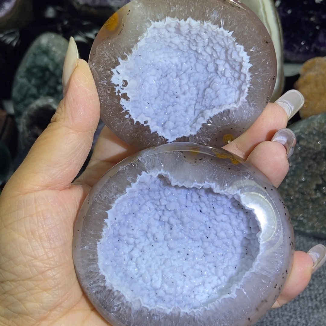 紫晶摆件未镶嵌水晶