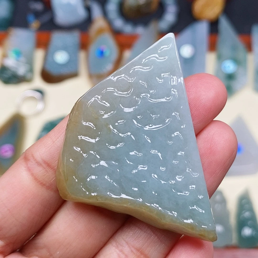 颈饰未镶嵌翡翠翡翠