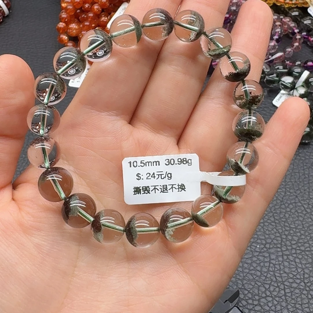 三***期水晶手链未镶嵌天然水晶