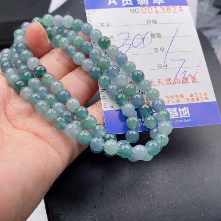 未镶嵌手链翡翠多样性