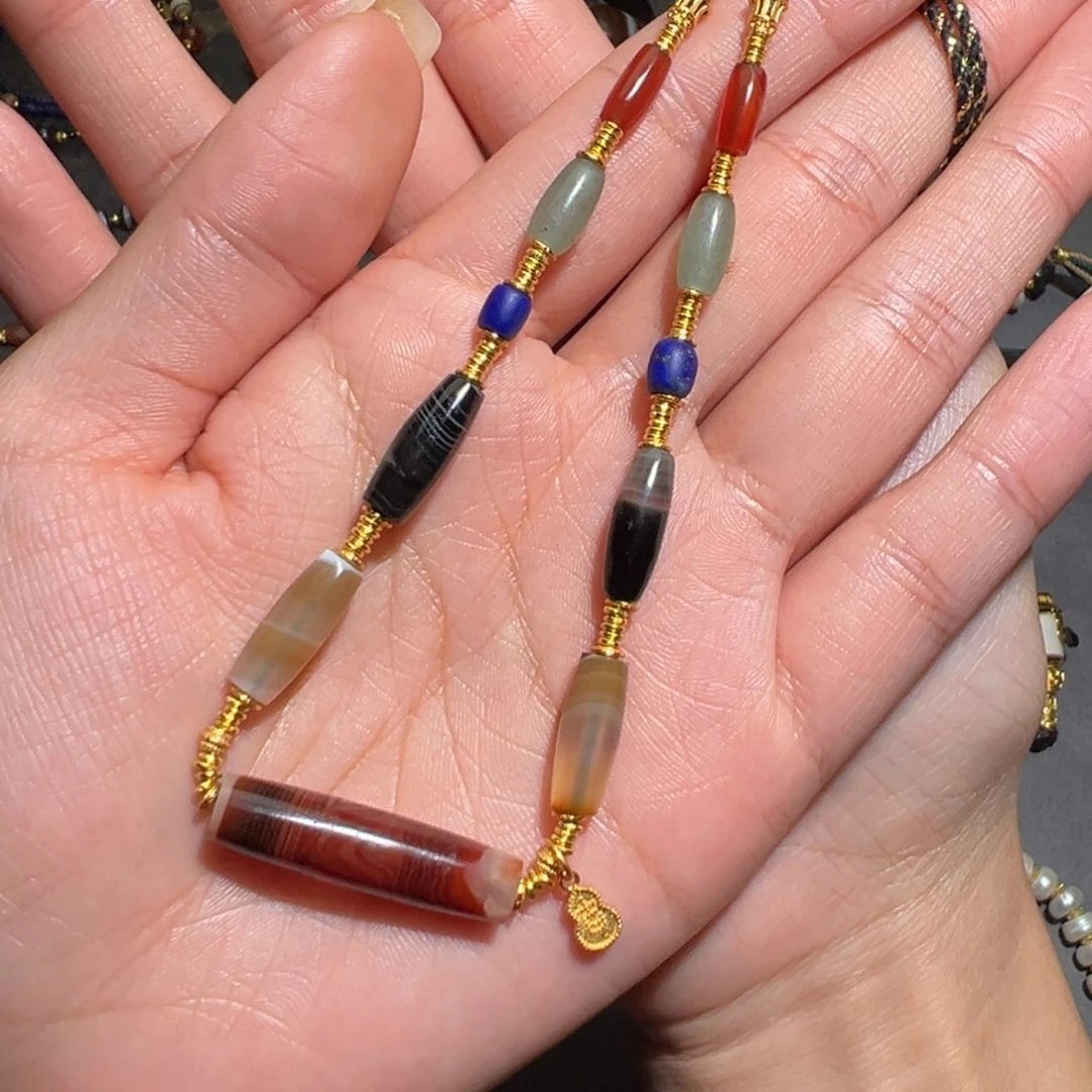 玛瑙/玉髓未镶嵌颈饰