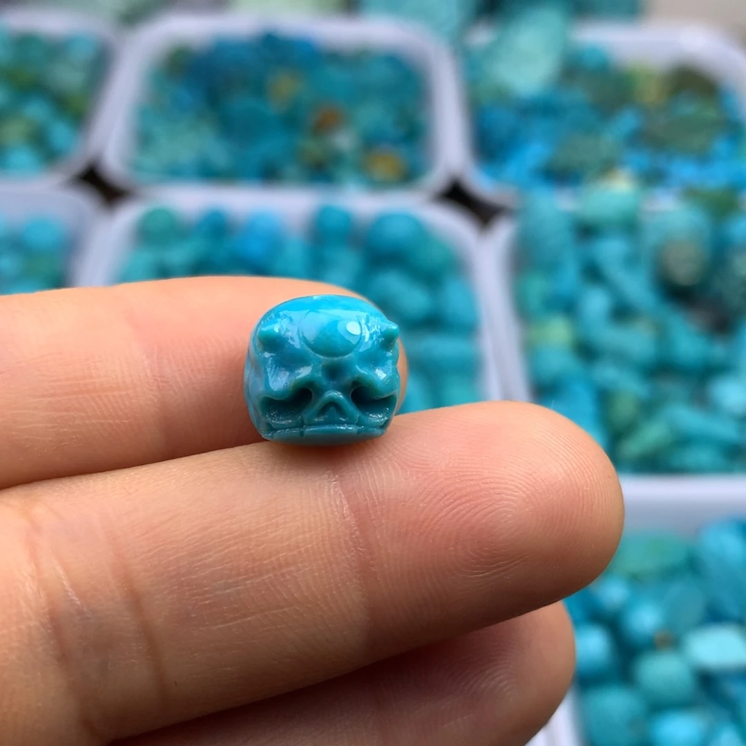 绿松石未镶嵌吊坠(不含链)