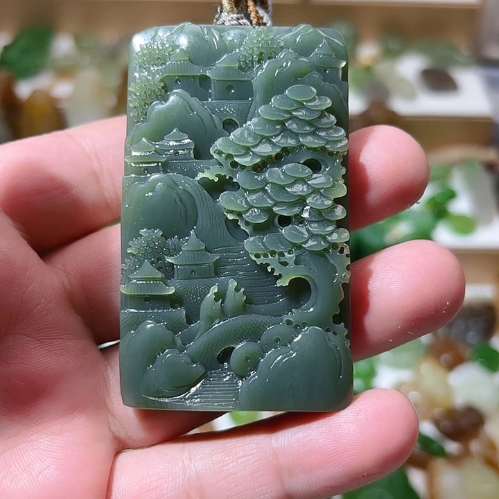和田玉（糖玉）未镶嵌颈饰