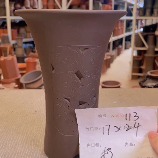 花盆紫砂紫紫砂盆