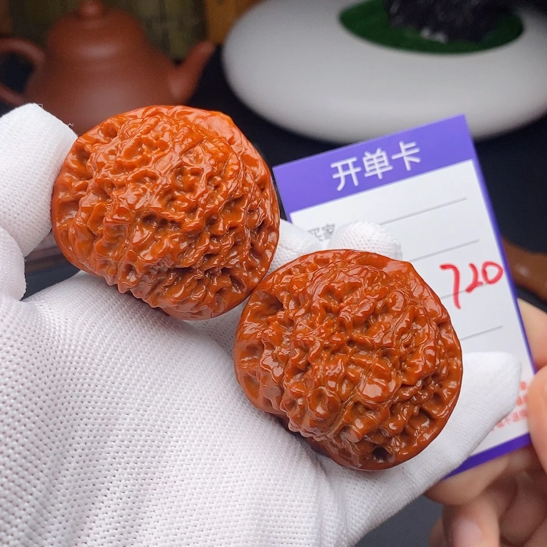 把件文玩核桃47官帽720