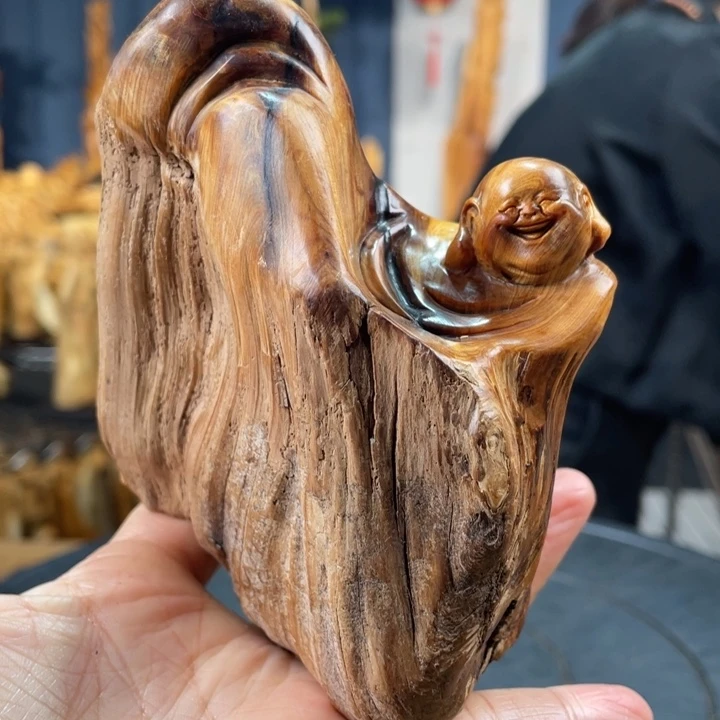 柏木（崖柏）手把件