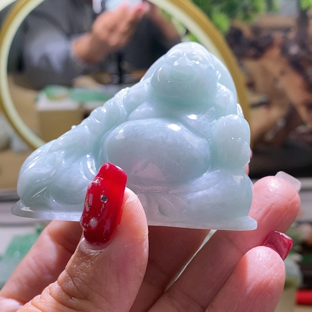 【闪购商品】翡翠颈饰未镶嵌佛