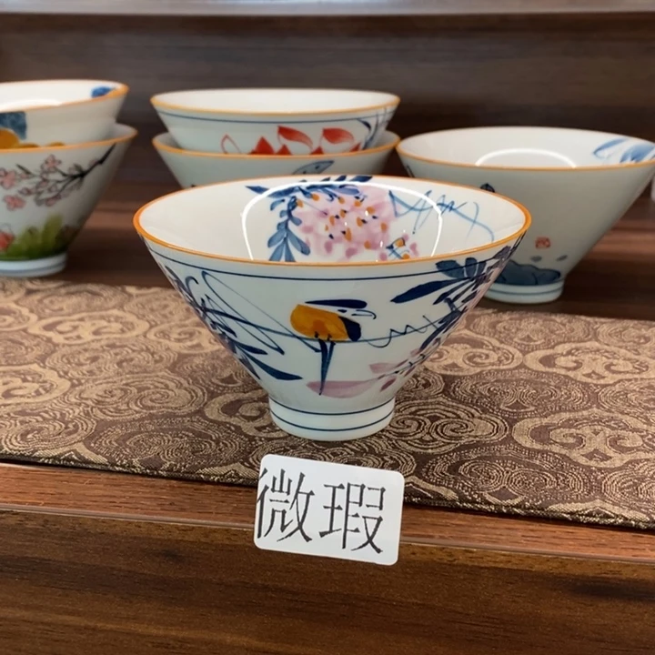 釉下老陶泥手工绘制