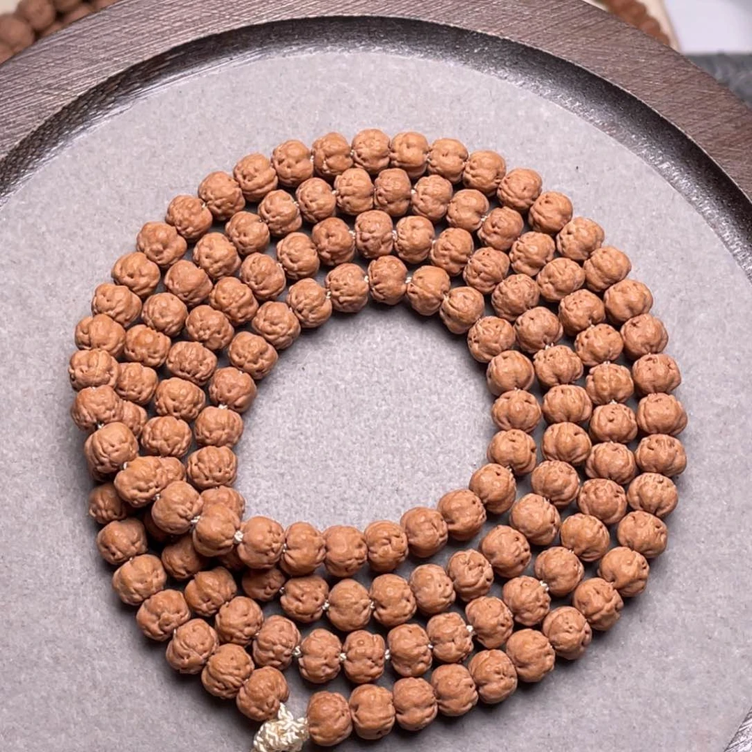 手串金刚菩提z*超头飞碟佛手108尺寸6.5➕