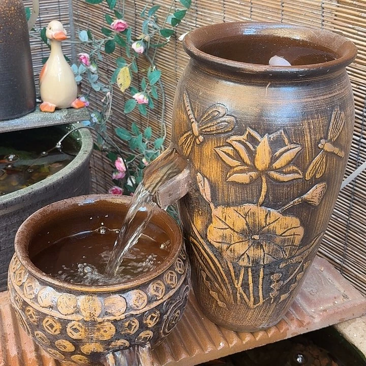 粗陶口径19/39，20/16➕15W水泵➕水管