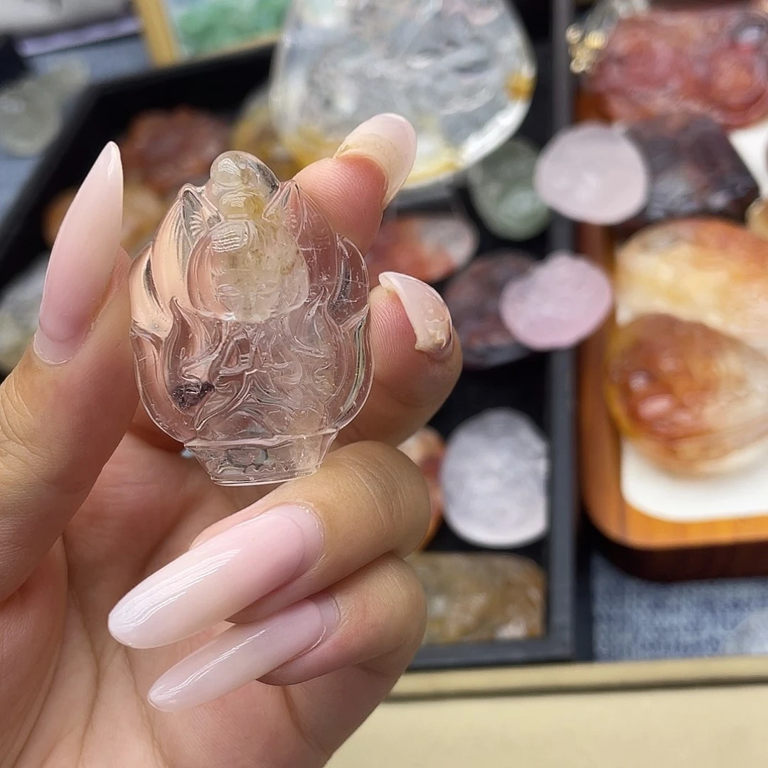 颈饰未镶嵌水晶天然