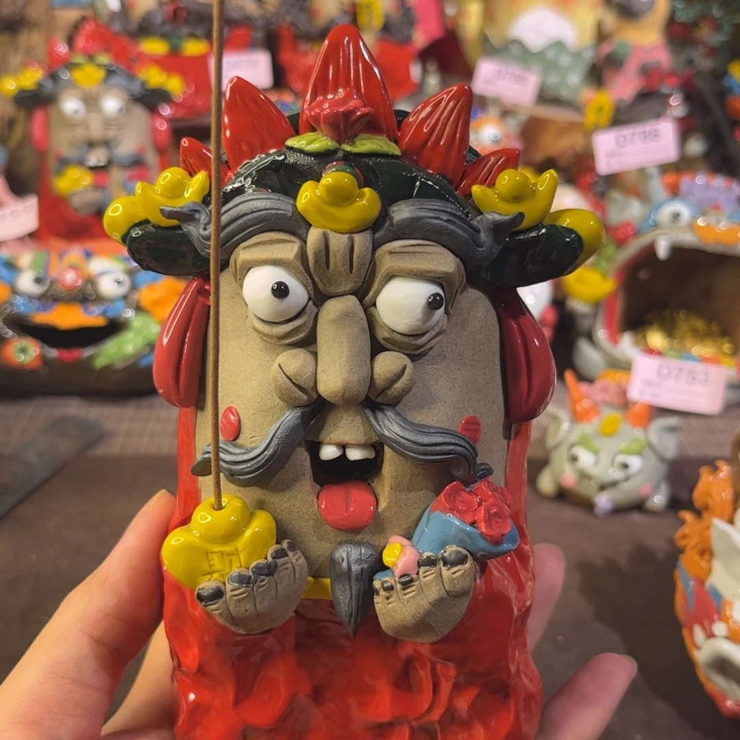 泥塑纯手工茶宠摆件