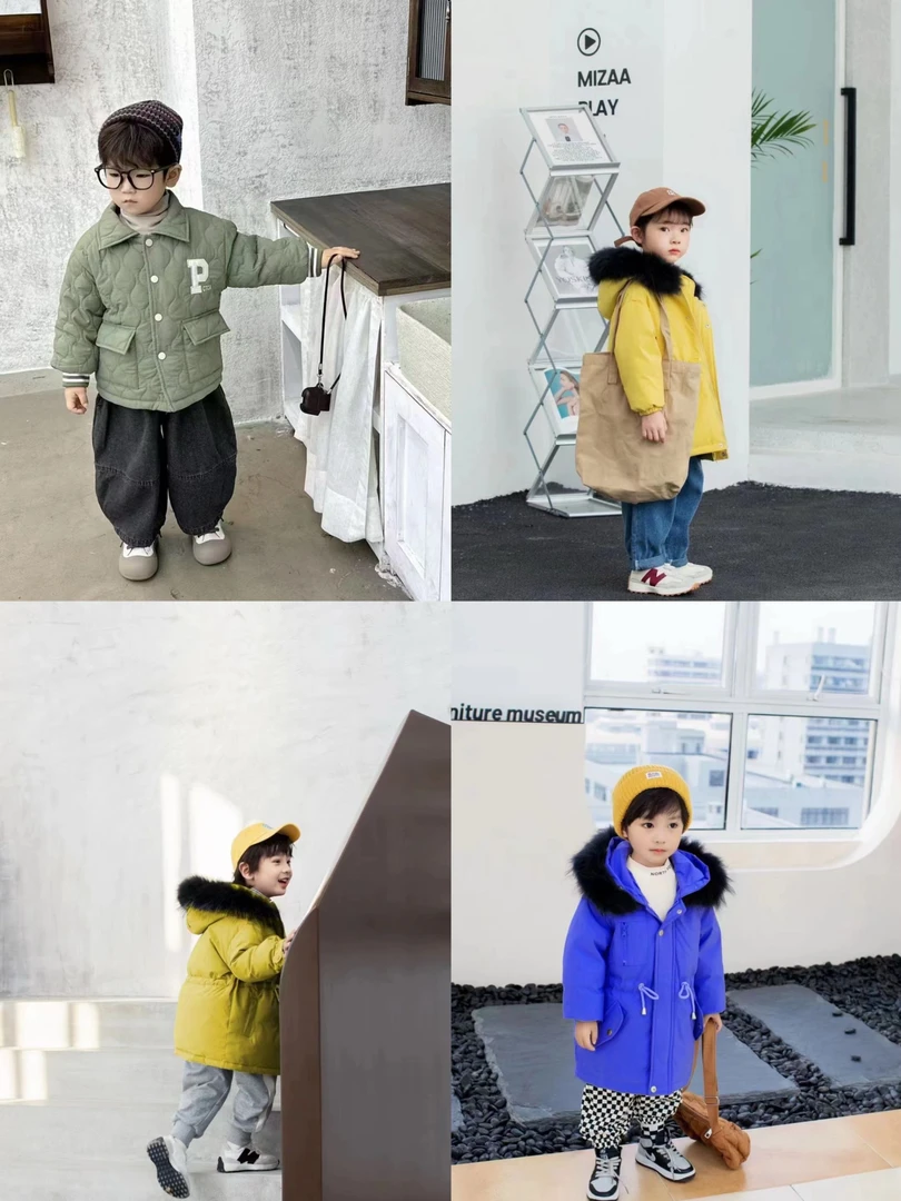 A001~A100童装女宝童秋冬女童长袖洋气宝宝小童韩版翻领秋冬套头