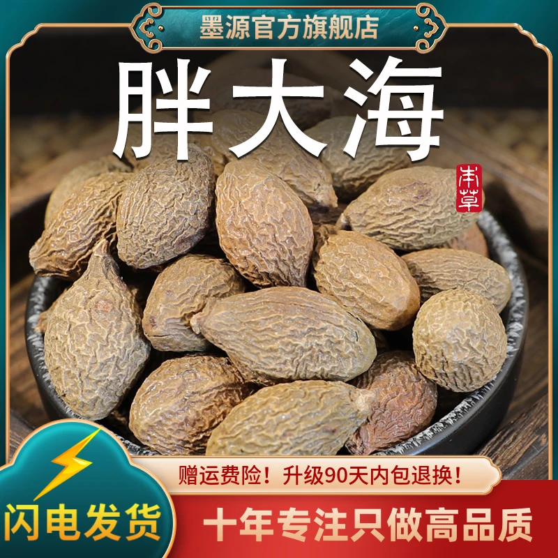 胖大海中药材胖大海果泡大海干果泡水喝正非野生品散装可搭菊花茶