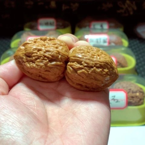 吊坠文玩核桃金钱豹