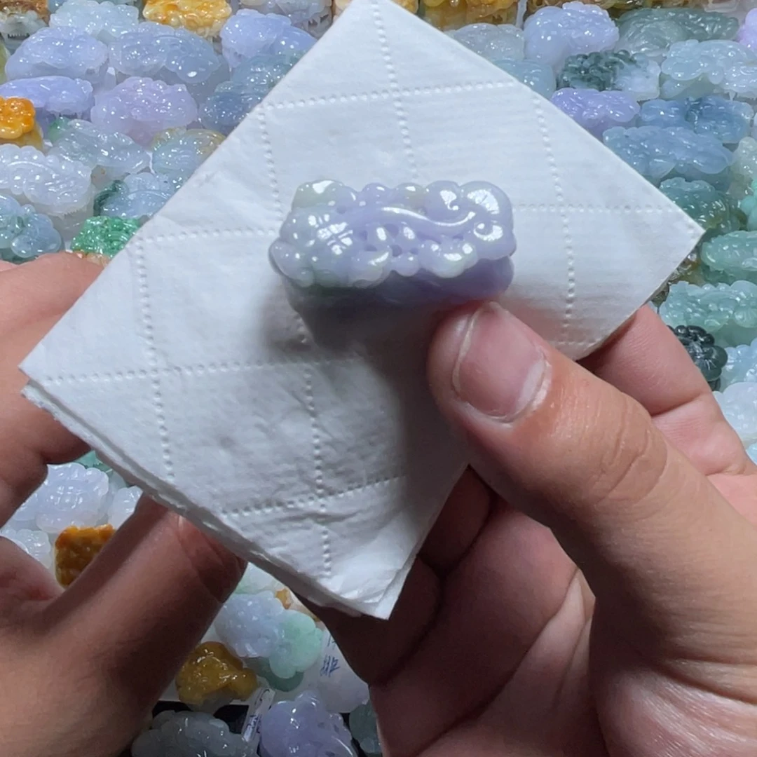 翡翠未镶嵌颈饰天然
