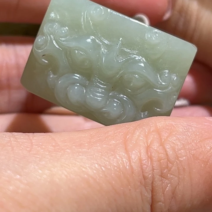 和田玉挂件未镶嵌帝*心