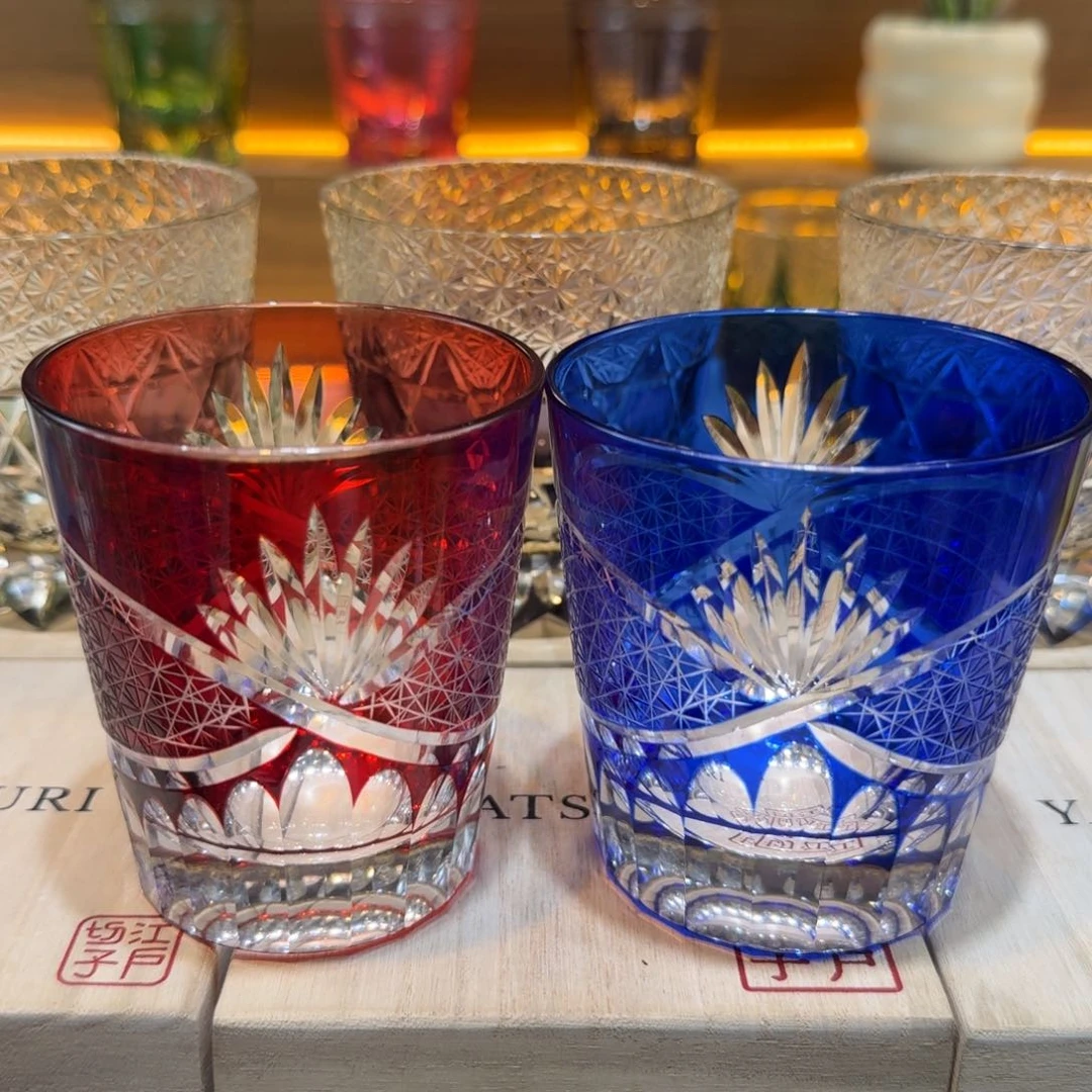 手柄款水晶玻璃水晶杯