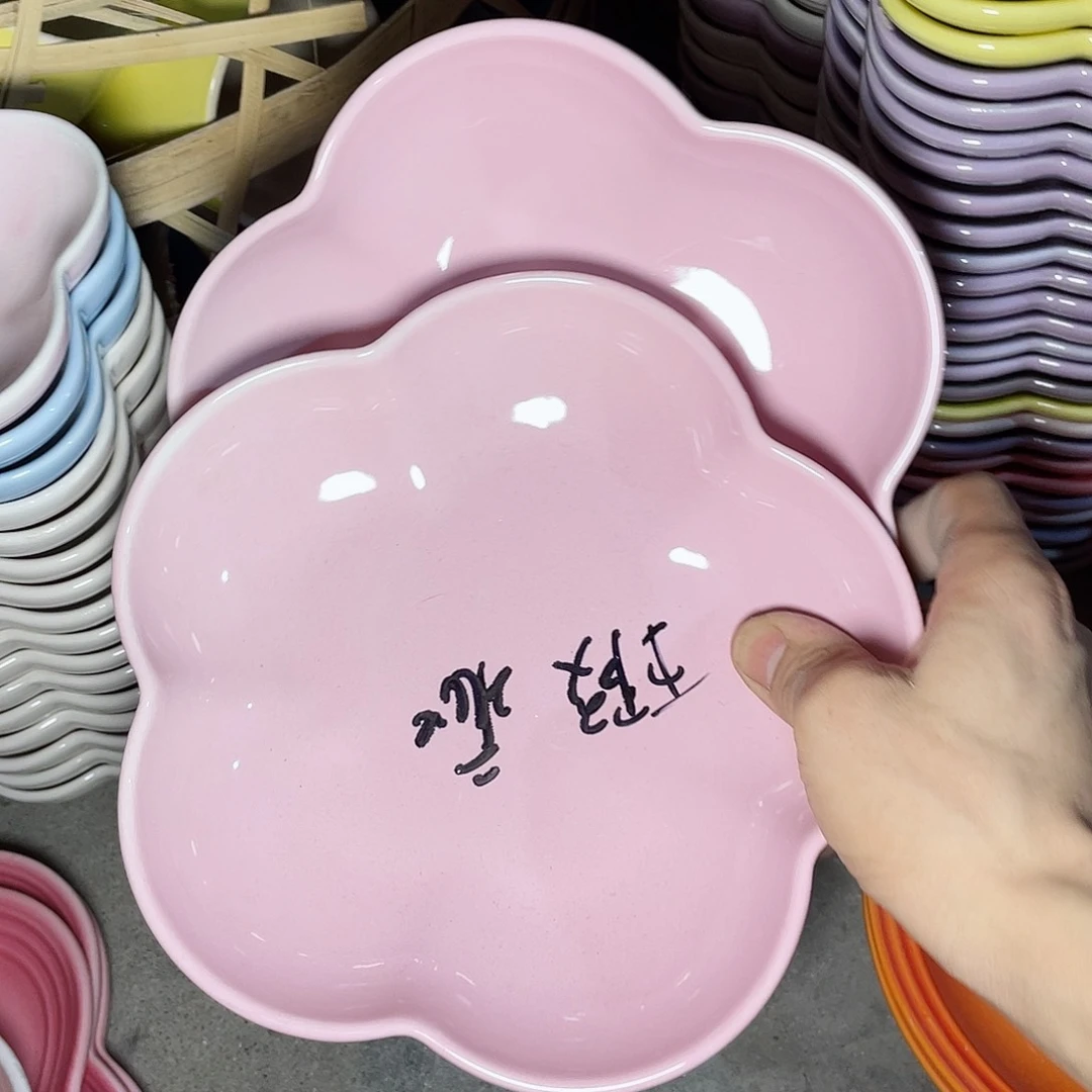 瓷片微瑕陶瓷餐具家用 瑕疵大