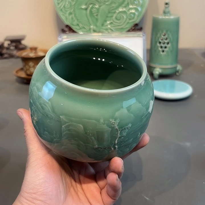 瓷片龙泉青瓷福利青瓷