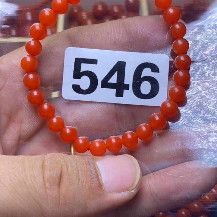 南红玛瑙手链未镶嵌O****丶