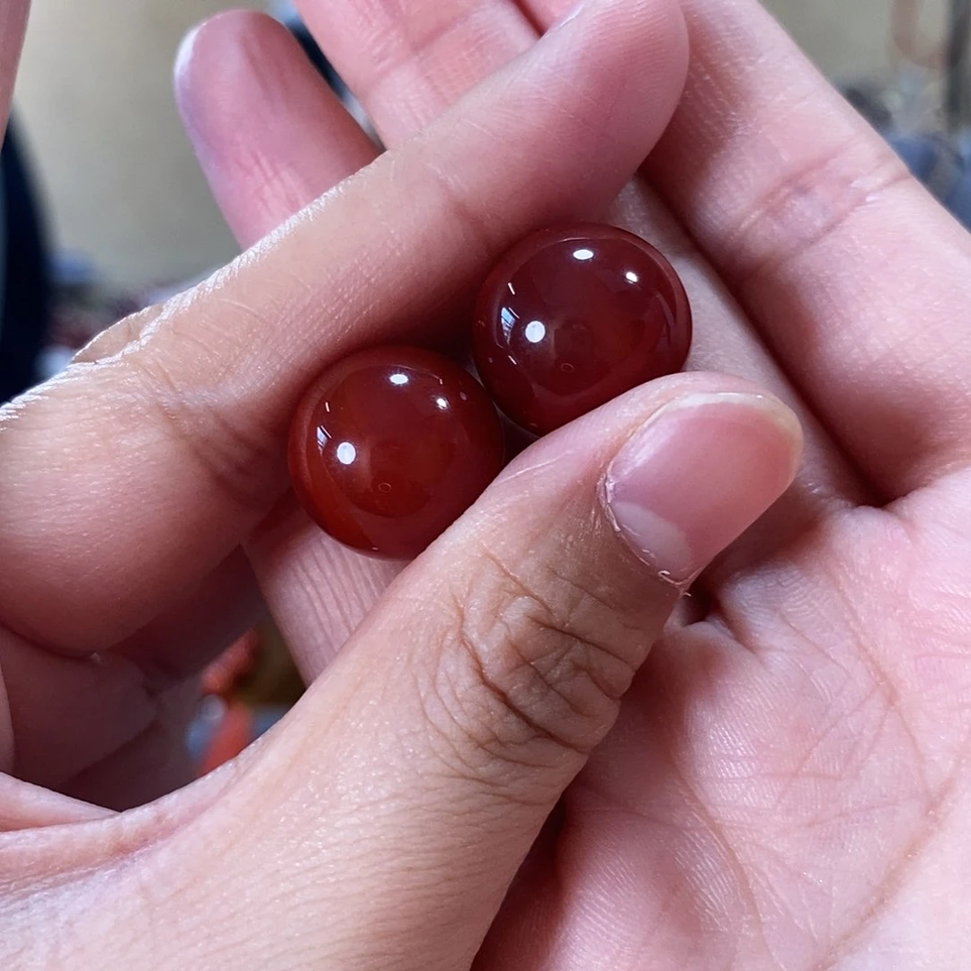 未镶嵌配饰16m m原矿南红玛瑙