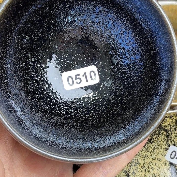 茶盏沐雨茶器柴烧主人杯