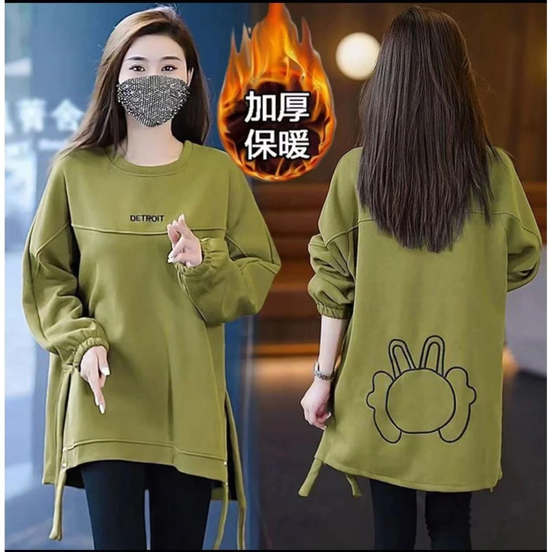 卫衣女春秋减龄时尚2025新款韩版宽松小个子秋款炸街时尚上衣潮