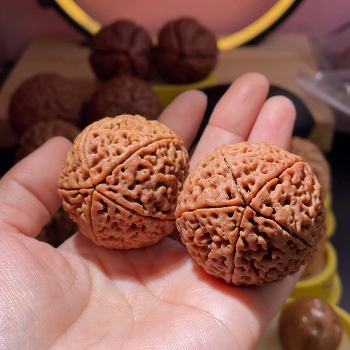 桃核把件五瓣金刚菩提42