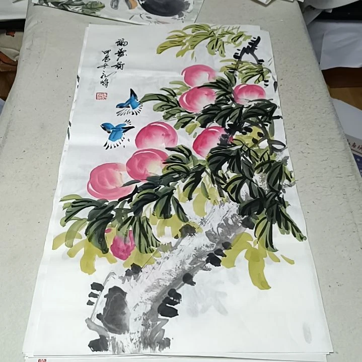国画张*峰国画花鸟花鸟国画
