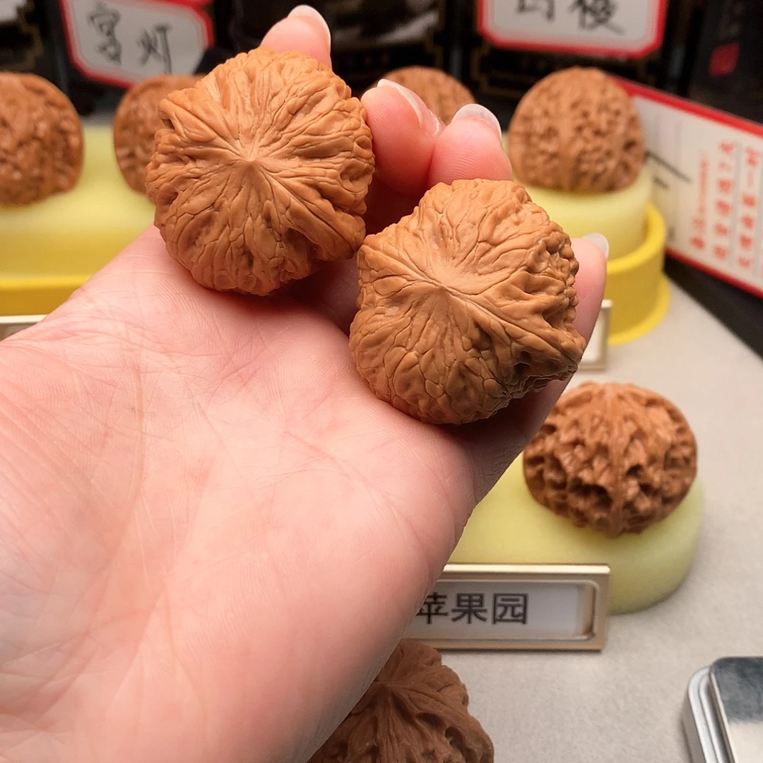 勇***心吊坠文玩核桃39尺全品铁锤314号