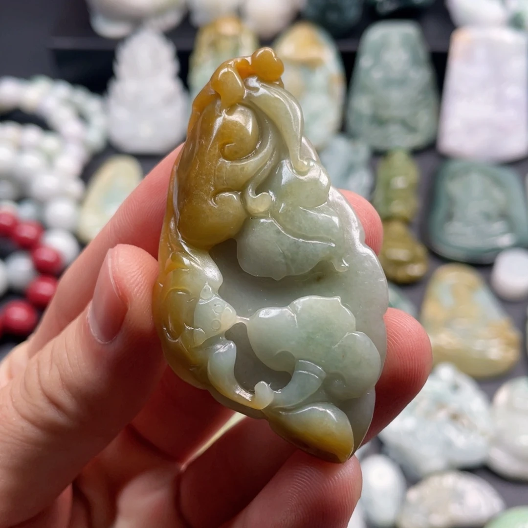 颈饰未镶嵌翡翠海*翡翠