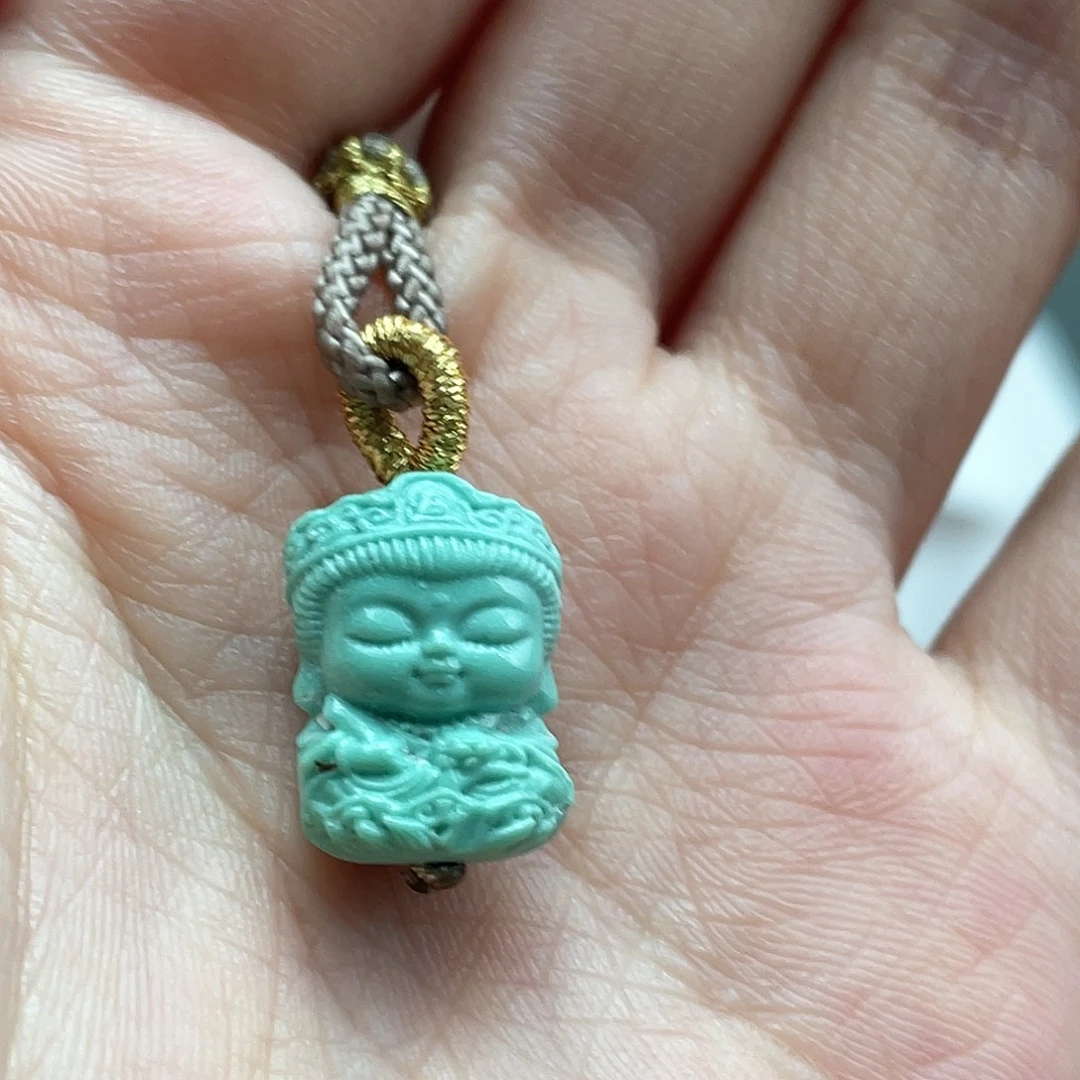绿松石未镶嵌颈饰