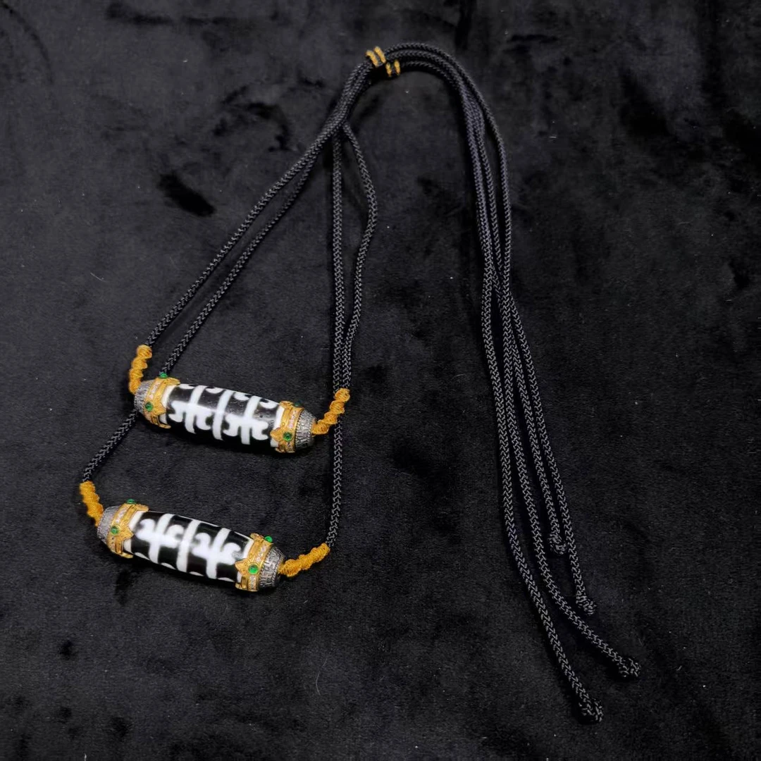 【刚子推荐】TC48061-玛瑙diy脖挂（无界）-多样性发其一-13*45mm