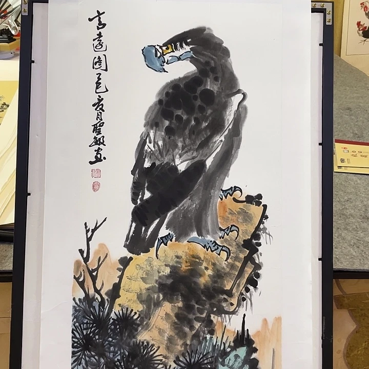 国画张圣敏先生纯手绘作品